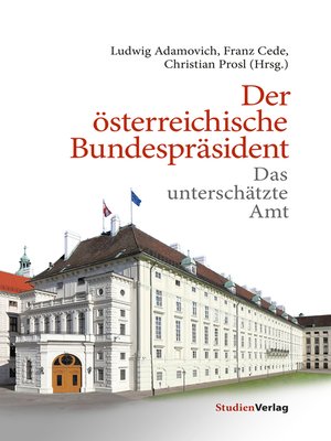 cover image of Der österreichische Bundespräsident